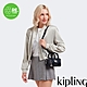 Kipling 褶皺色丁黑輕巧圓筒手提肩背兩用包-BINA MINI product thumbnail 1