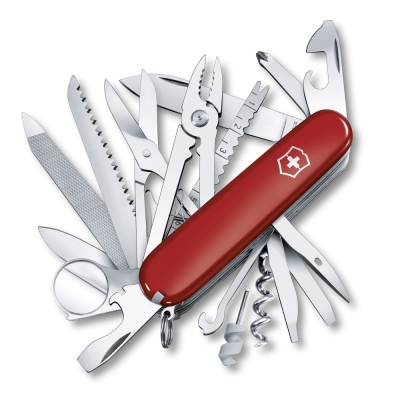 VICTORINOX 瑞士維氏33用冠軍瑞士刀-紅