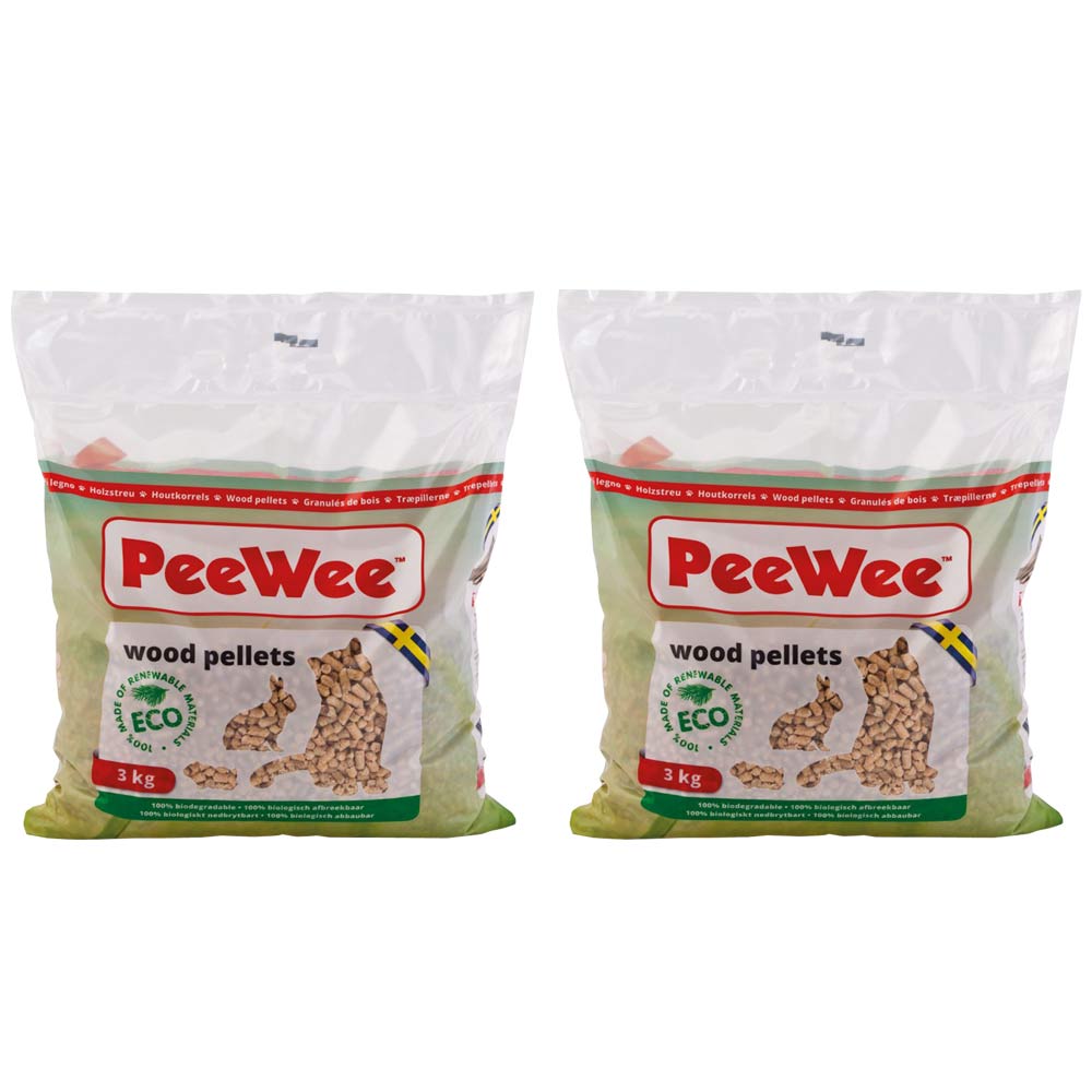 PeeWee必威 強效松木砂 3kg x 2包入