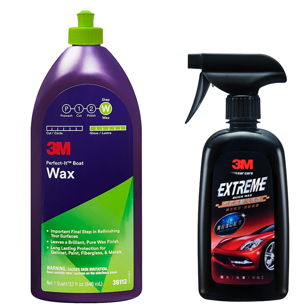 3M 36113 Perfect-It Boat Wax - Quart