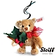 STEIFF德國金耳釦泰迪熊 Teddy Bear Holly Ornament 限量版 product thumbnail 1