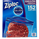 Ziploc密保諾 雙層夾鏈冷凍保鮮袋-大 152入 product thumbnail 1