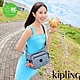 『牛角包』Kipling 黑綠抽象印花多袋實用側背包-GABBIE S product thumbnail 1