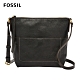 FOSSIL Amelia 真皮瘦瘦水桶包-黑色 SHB2085001 product thumbnail 1