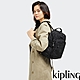 Kipling 經典黑菱格紋印花機能手提後背包-SEOUL S product thumbnail 1