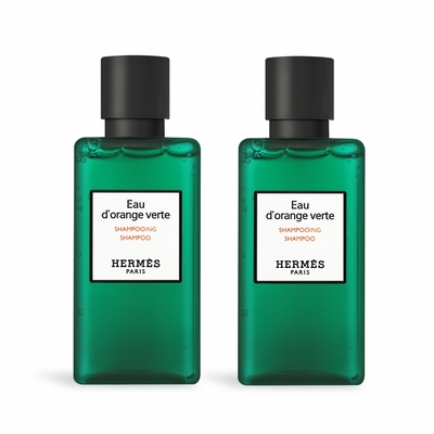 HERMES 愛馬仕 D Orange Verte 橘綠之泉洗髮精40ml-國際航空版X2