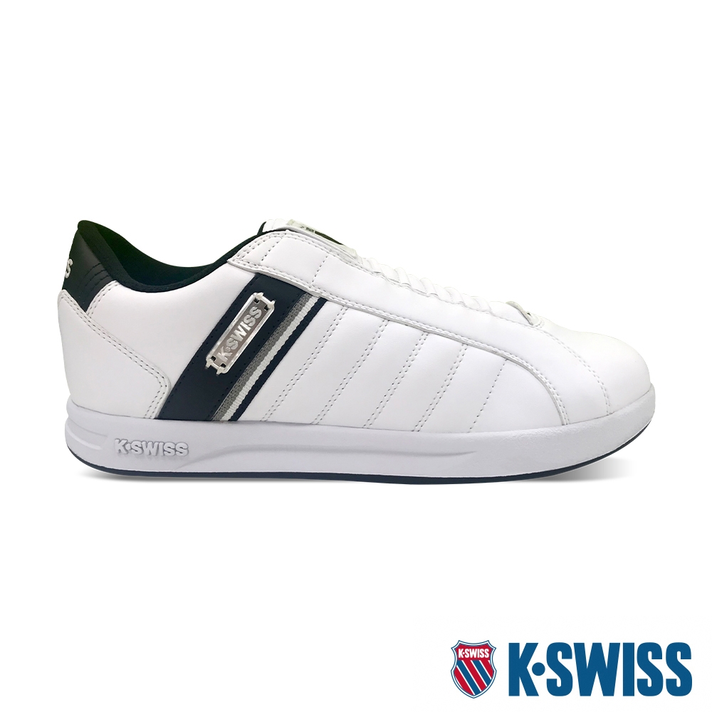 K-SWISS Lundahl Slip-On S CMF鞋套式運動鞋-男-白/黑