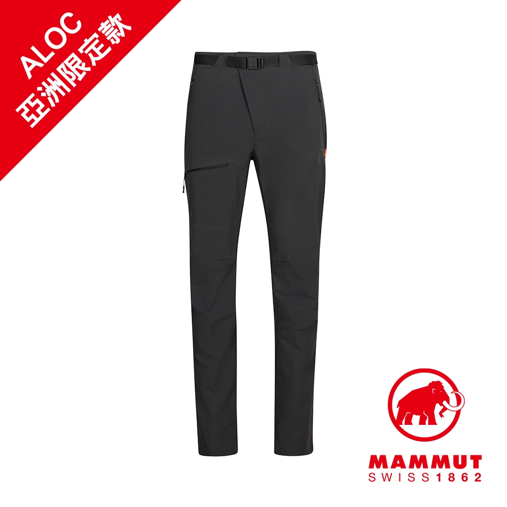 【Mammut 長毛象】Yadkin SO 長褲 黑色 男款 #1021-00161