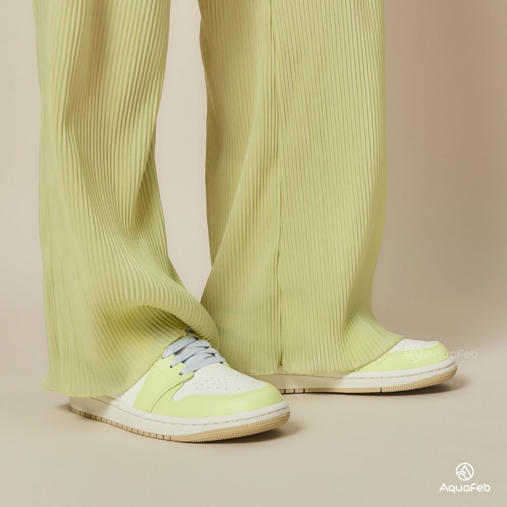 Nike Air Jordan 1 Low 女鞋 綠白色 喬丹 經典 穿搭 低筒 運動 休閒鞋 FD9906-131