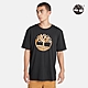 Timberland 男款黑色迷彩短袖T恤|A2Q5Q001 product thumbnail 1
