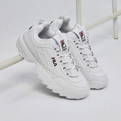 FILA DISRUPTOR II 中性運動鞋-白