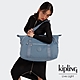 Kipling 消光迷霧灰藍手提側背包-ART M product thumbnail 1