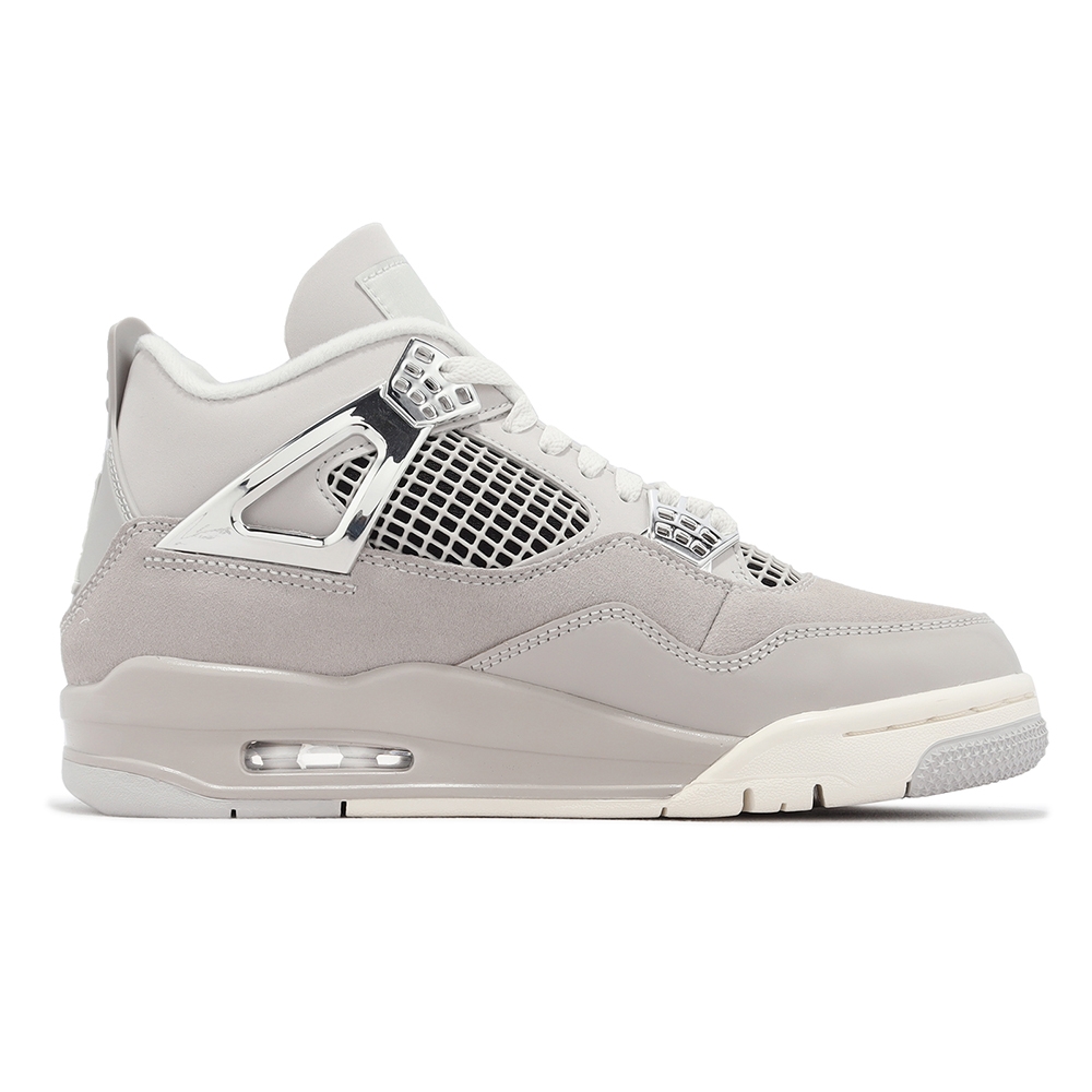 Nike Wmns Air Jordan 4 Retro 女鞋灰銀4代Frozen Moments AQ9129-001