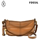 FOSSIL Jolie 真皮法棍包-焦糖色 ZB1685235 product thumbnail 1