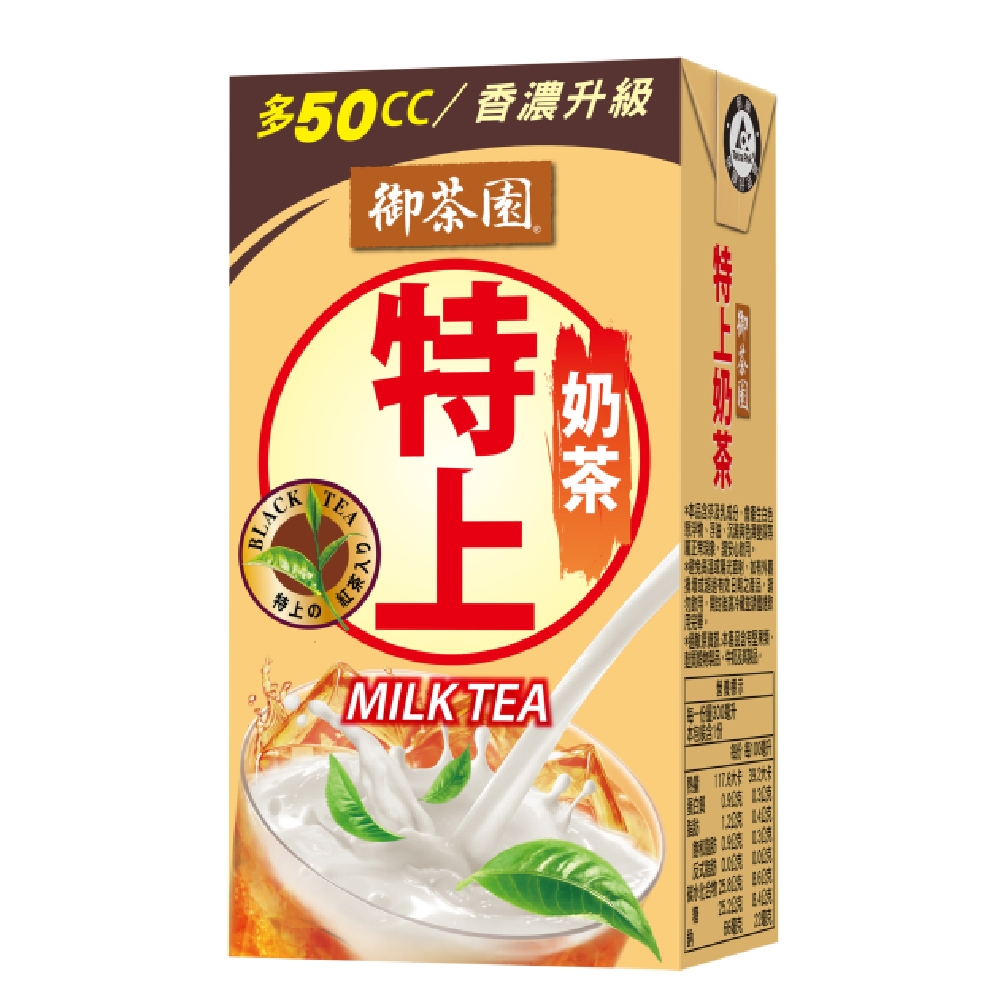 御茶園 特上奶茶鋁箔包(300mlx24入)