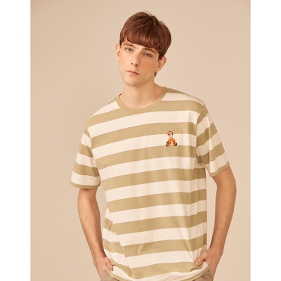 CACO-跳跳虎條紋短T-親子款-男【D1DI019】