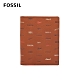 FOSSIL LOGAN 咖啡色童趣真皮RFID護照夾 SLG1287914 product thumbnail 1