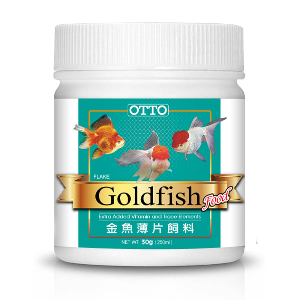 OTTO奧圖 金魚薄片飼料 30g X 2