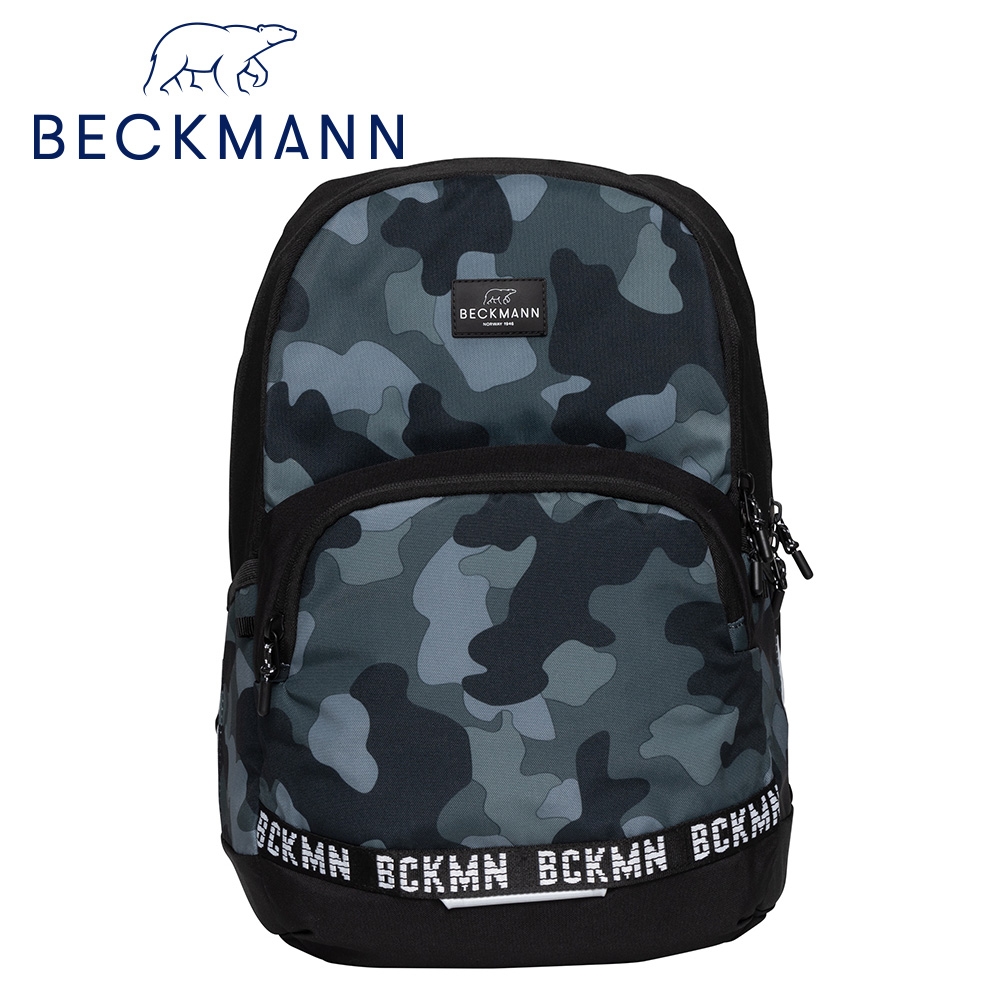 Beckmann-Sport Junior護脊書包30L-灰迷彩2.0