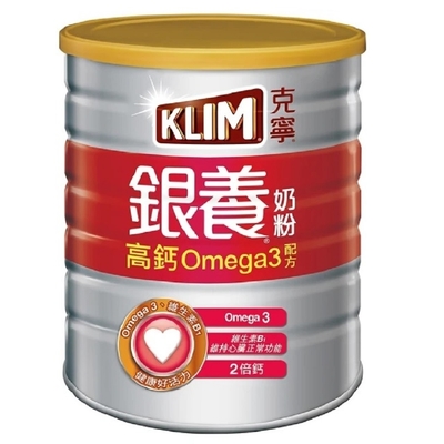 克寧銀養高鈣Omega3奶粉 1.5kg