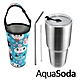 AquaSoda 304不鏽鋼陶瓷雙層保溫保冰杯900ml (提袋組) product thumbnail 7
