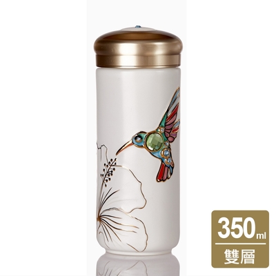 乾唐軒活瓷 吉星蜂鳥隨身杯 350ml(3色任選)