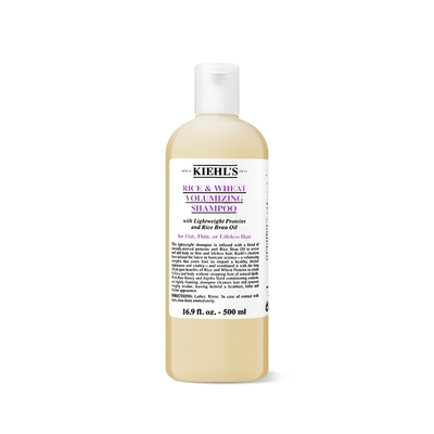 Kiehl s 契爾氏 米麥蛋白豐盈洗髮精 500ml 限量加大版