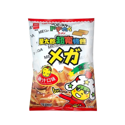 OYATSU優雅食 星太郎超寬條餅大盛巨人包-雞汁口味(185g)