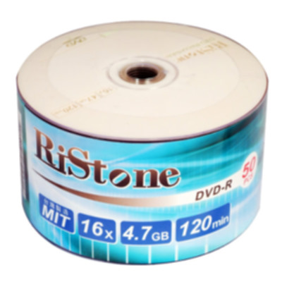 RiStone 日本版 DVD-R 16X 裸裝 (300片)