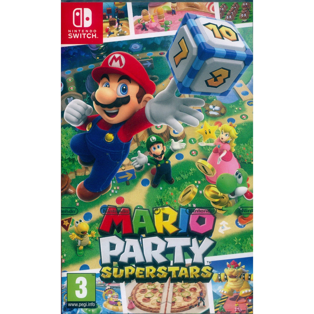 瑪利歐派對 超級巨星 Mario Party Superstars - NS Switch 中英日文歐版 瑪莉歐派對超級巨星
