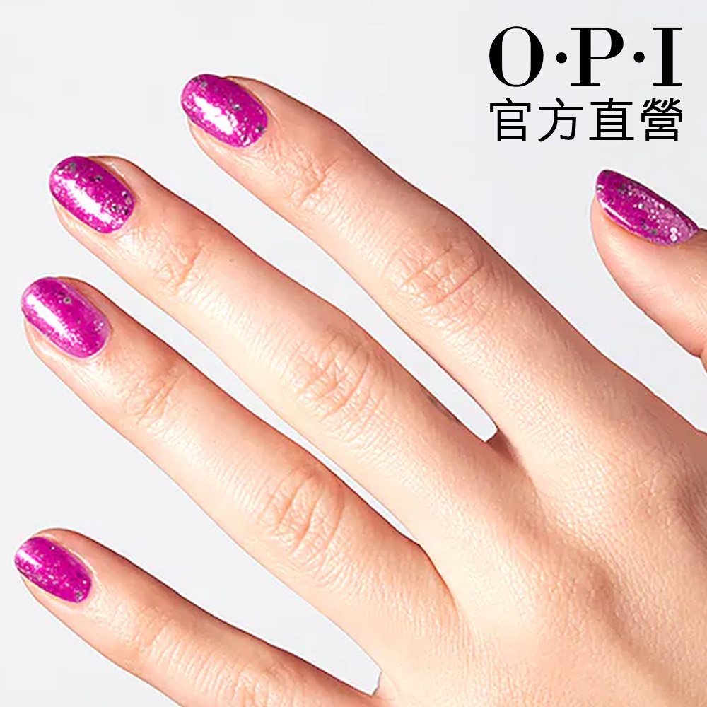 OPI OPI寶石桃 經典指甲油-HRP15．小黑蓋/寶石宣言系列指彩/美甲彩繪/官方直營