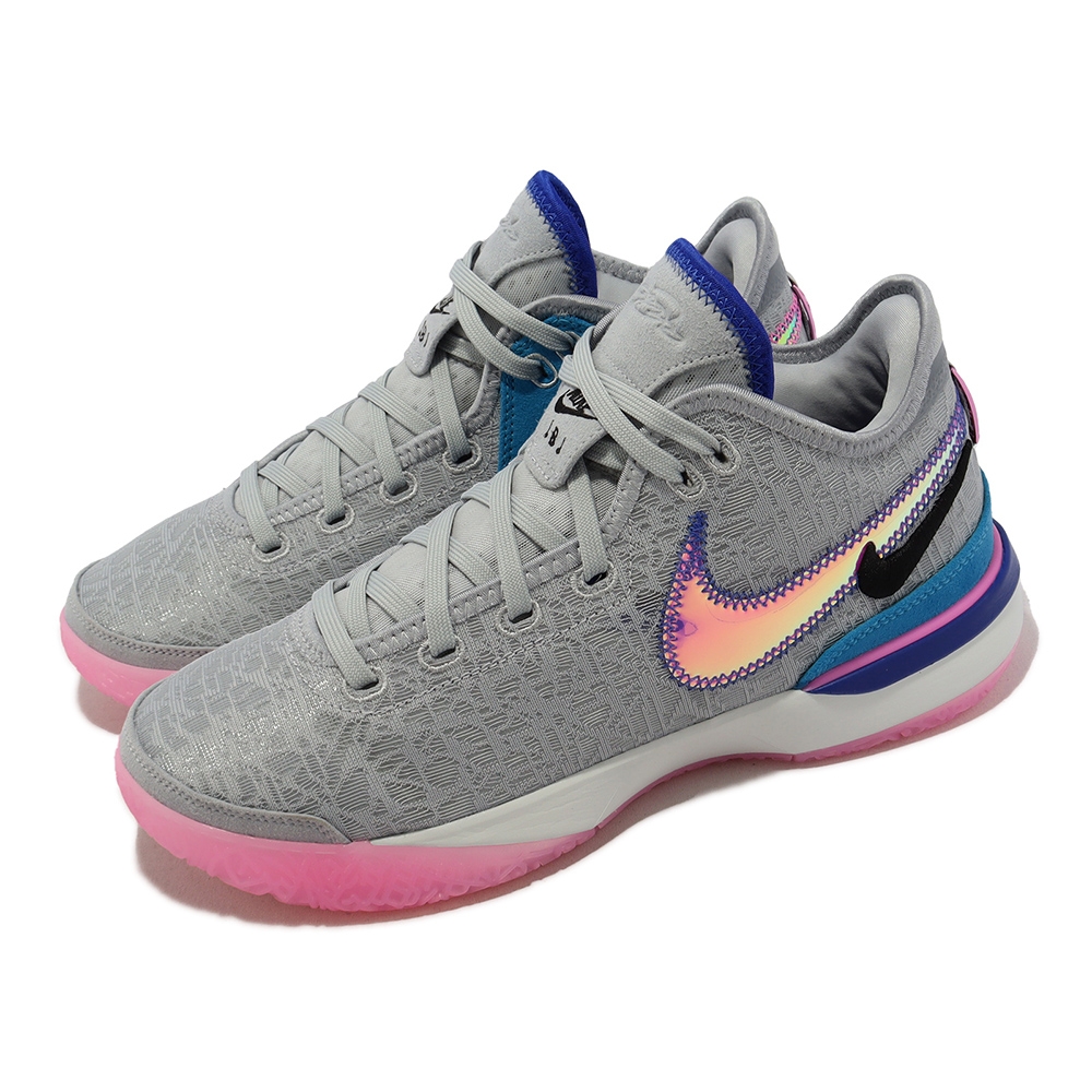 Nike 籃球鞋Zoom LeBron NXXT Gen EP 男鞋灰Wolf Grey 氣墊中筒DR8788