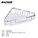 Bachor 不鏽鋼衛浴配件-單層轉角層架YCS2513FR-無安裝 product thumbnail 1