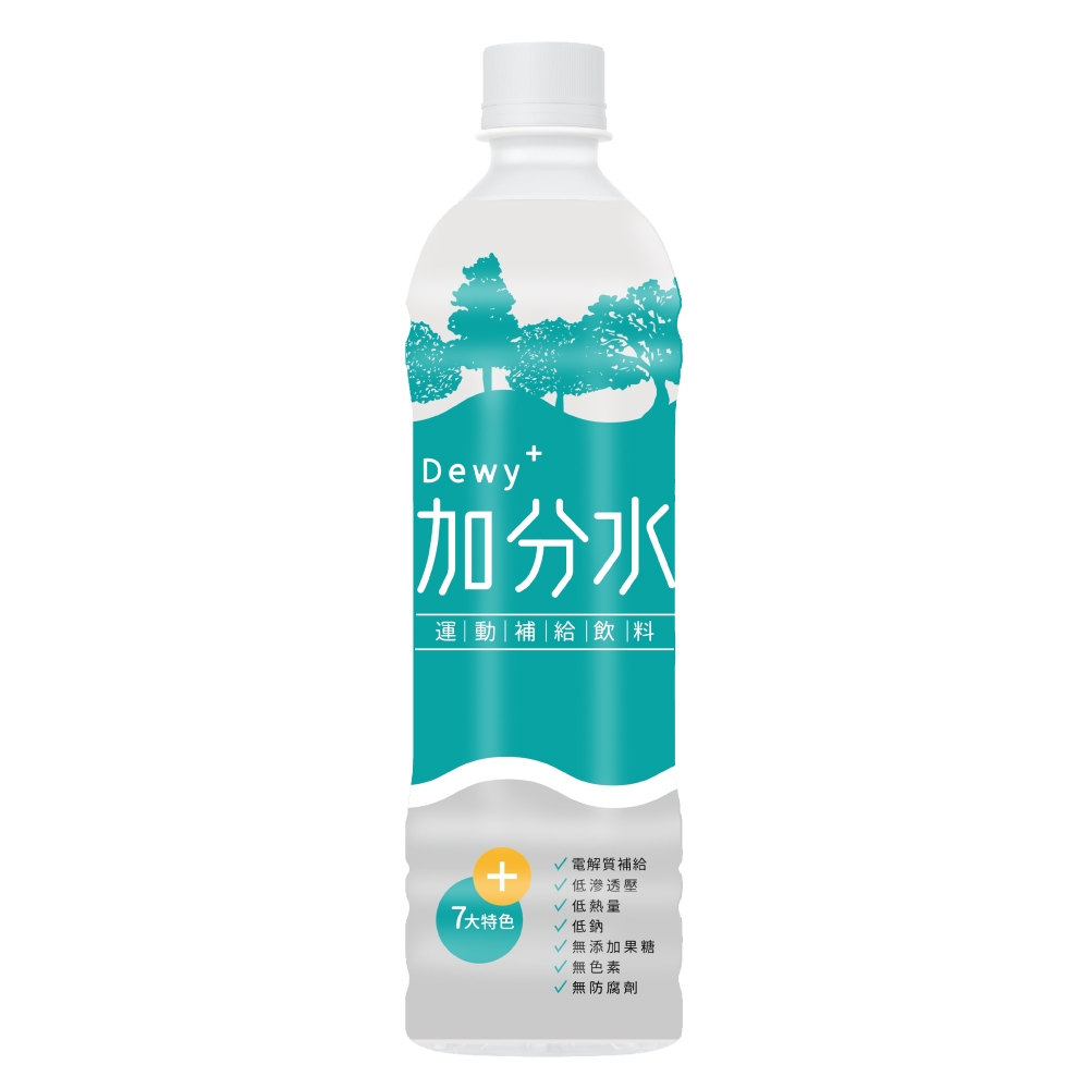 生活加分水Dewy+運動補給飲料(600mlx24入)