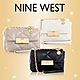 NINE WEST MARIAN經典菱格金釦迷你斜背包-奶茶色(126678) product thumbnail 1