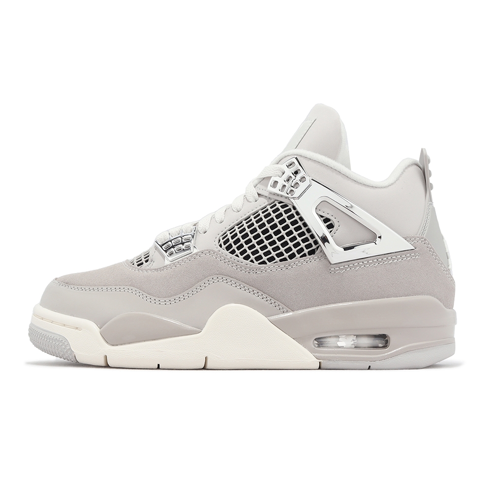 Nike Wmns Air Jordan 4 Retro 女鞋灰銀4代Frozen Moments AQ