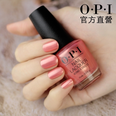 OPI 交友軟體沈迷中 經典指甲油-NLS008．小黑蓋/虛擬世界系列指彩/柔和桃/美甲彩繪/官方直營