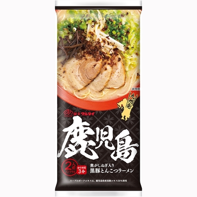 丸太 鹿兒島黑豚骨拉麵(185g)