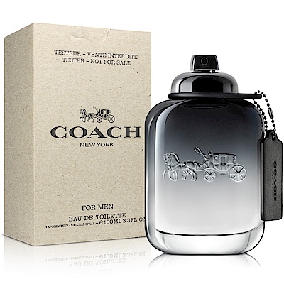 COACH 時尚經典男性淡香水100ml-Tester