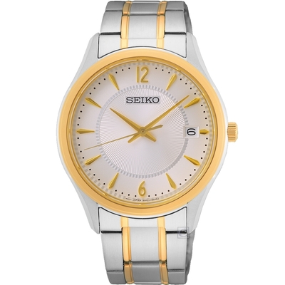 SEIKO 精工 CS系列 經典三針紳士腕錶-男錶(SUR468P1)39.4mm