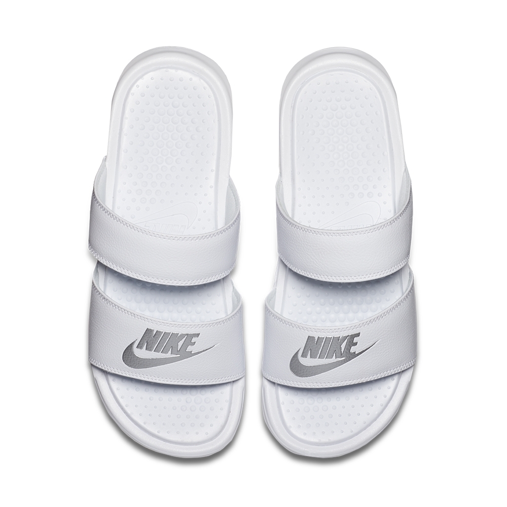 NIKE BENASSI DUO ULTRA SLIDE女拖鞋-白-819717100