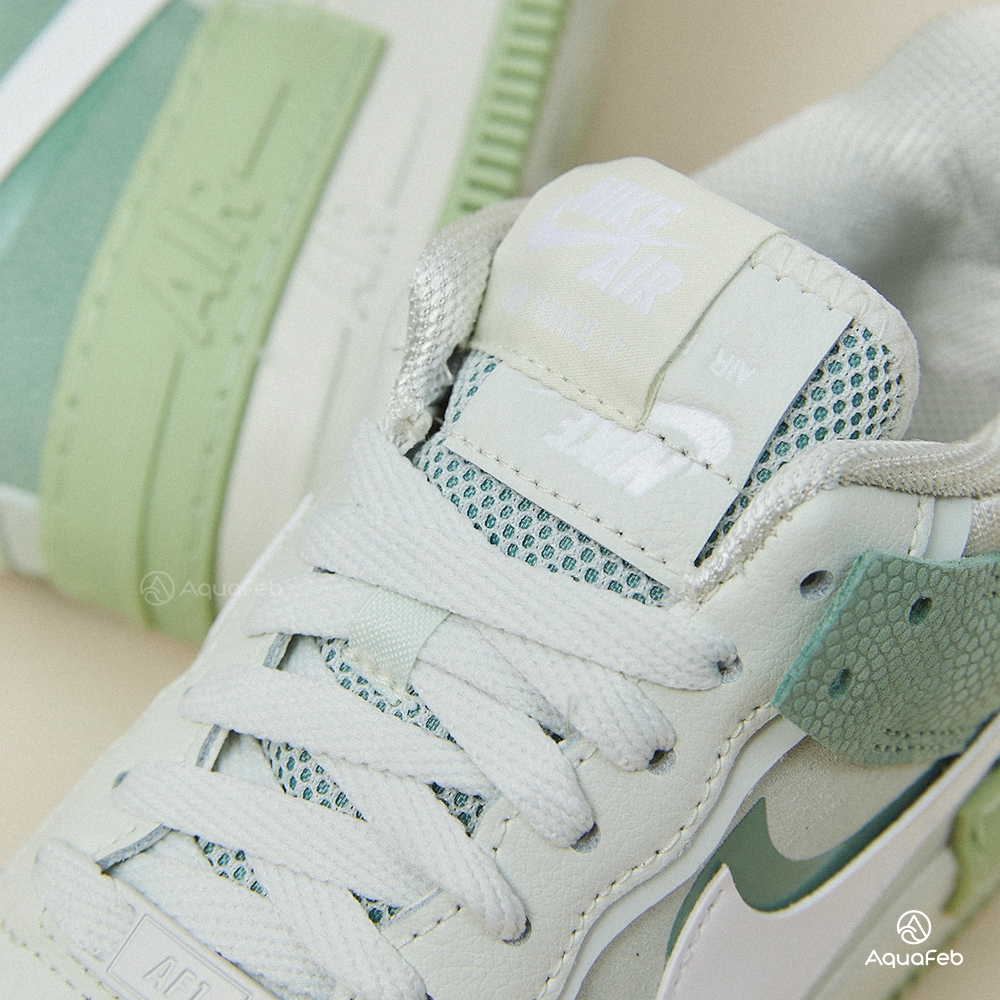 Nike Air Force 1 Shadow 女白綠薄荷經典穿搭AF1 運動休閒鞋CW2655-001