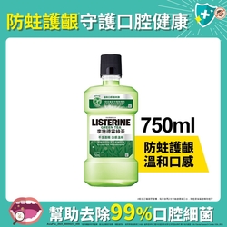 李施德霖  綠茶防蛀護齦漱口水750ml