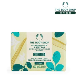 The Body Shop 辣木籽更新臉部&身體潔膚皂-100G