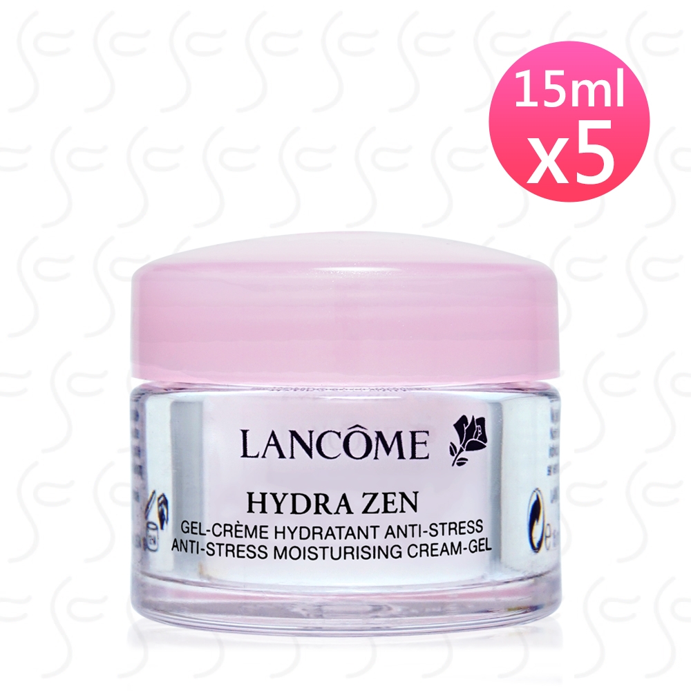 LANCOME蘭蔻 超水妍舒緩保濕水凝霜15ml*5