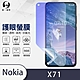 O-one護眼螢膜 Nokia X71 全膠螢幕保護貼 手機保護貼 product thumbnail 2