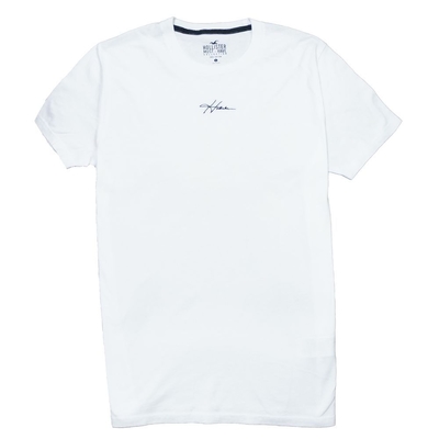 Hollister HCO 男性 短袖 T恤 白色 1946
