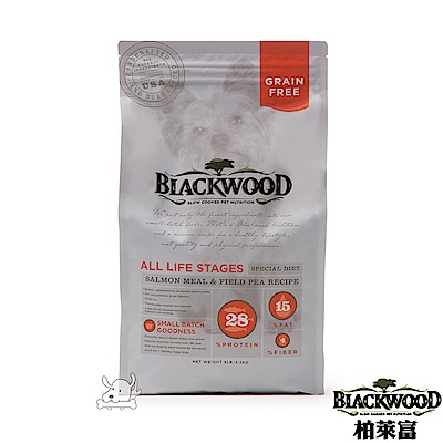 BlackWood 柏萊富低敏挑嘴(鮭魚+馬鈴薯)無榖全齡犬糧 5磅