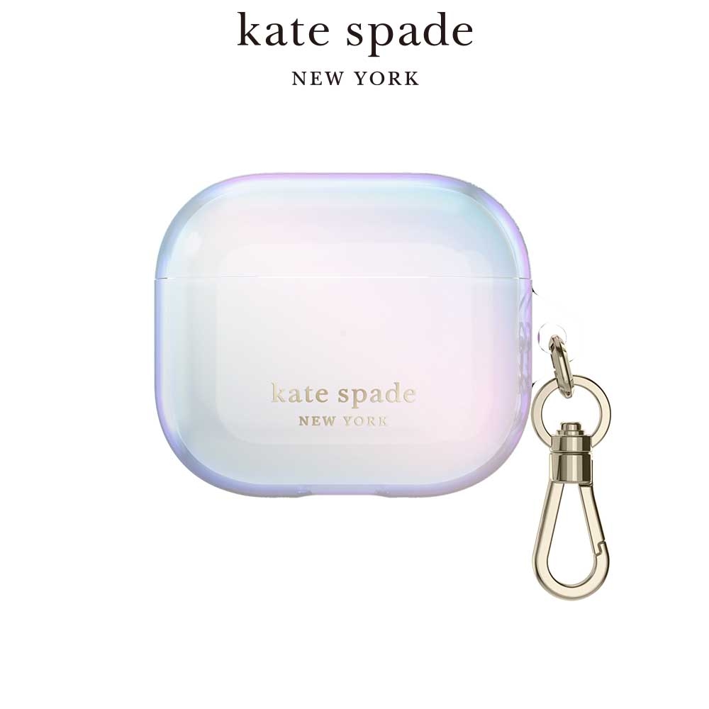 【kate Spade】AirPods 3 保護殼/套-彩虹藍