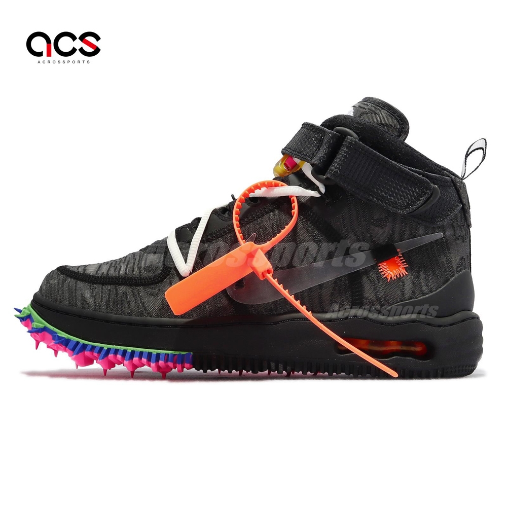 Nike Air Force 1 Mid 中筒男鞋女鞋AF1 Off-White 聯名款黑DO6290-001